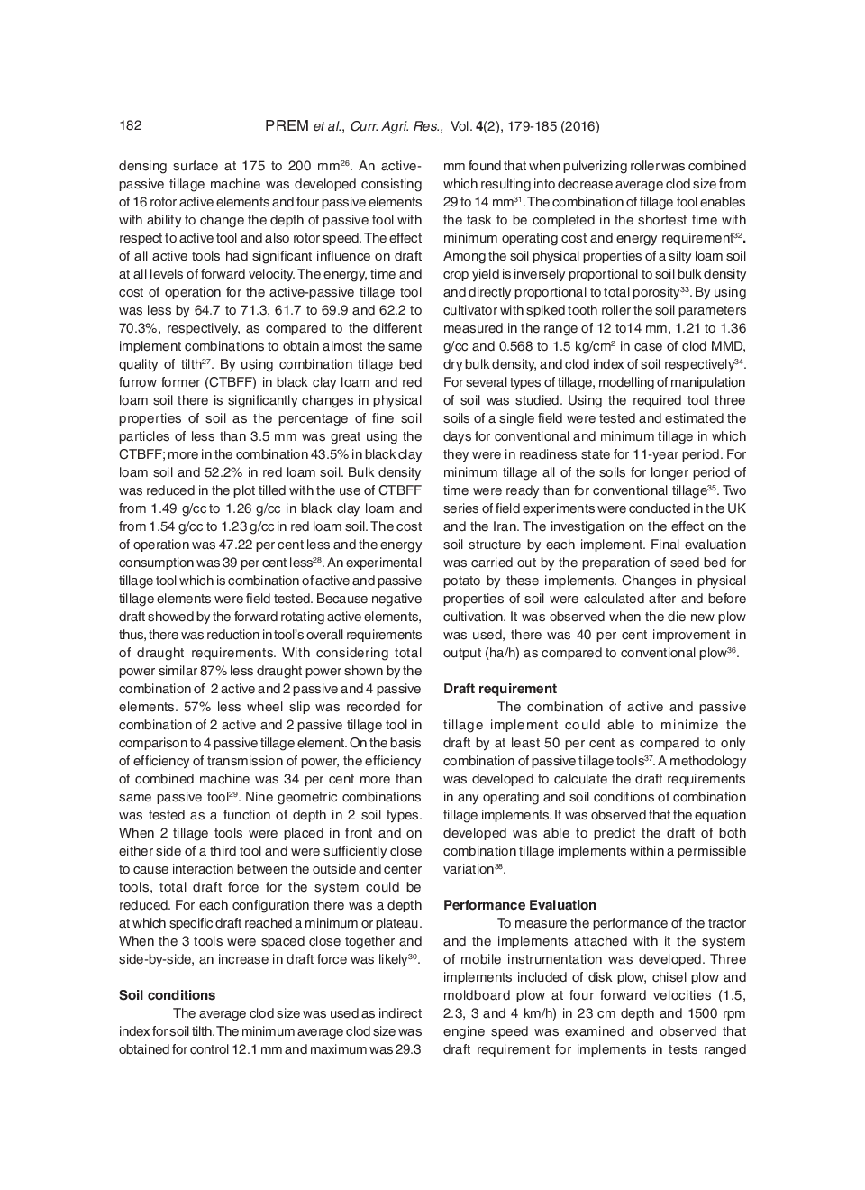 Combined Tillage Tools: A Review - Page 5