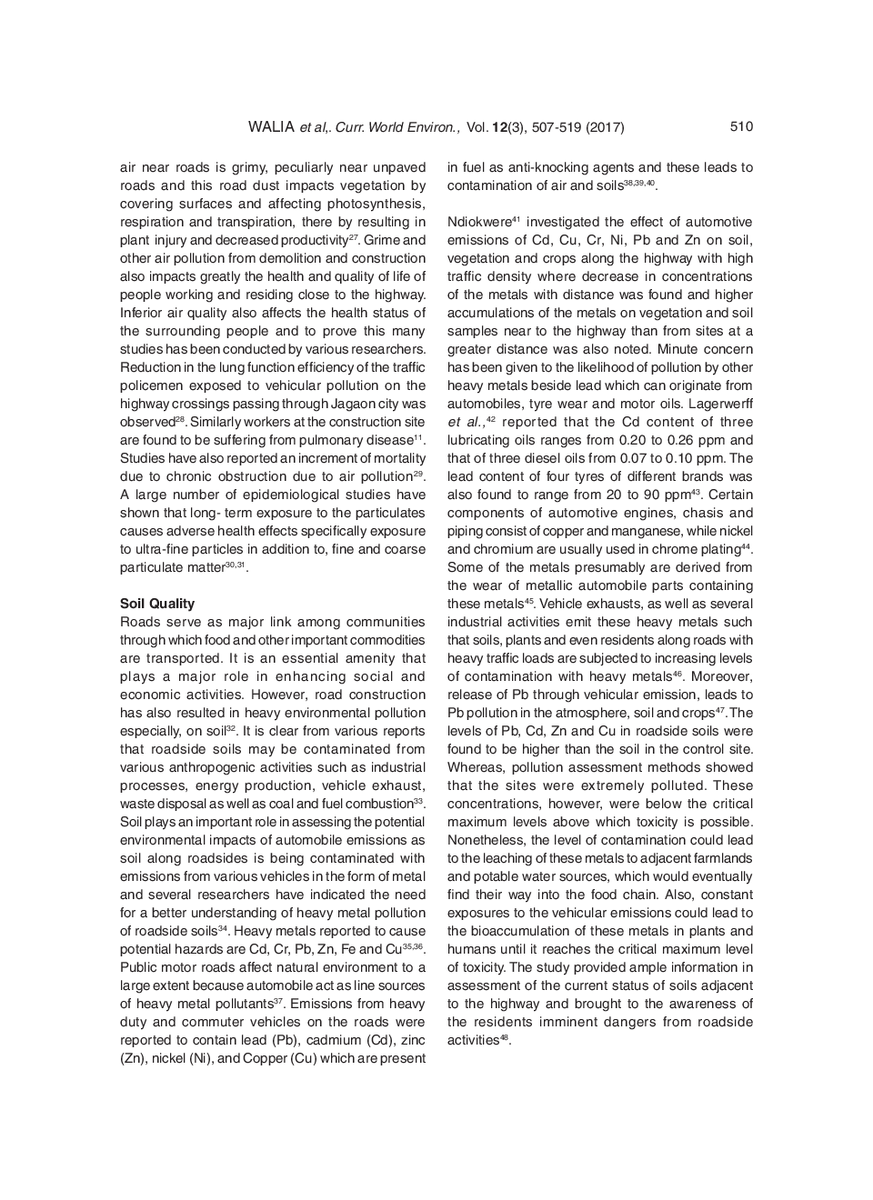 Environment Impact Assessment Of Highway Expansion – A Review - Page 5