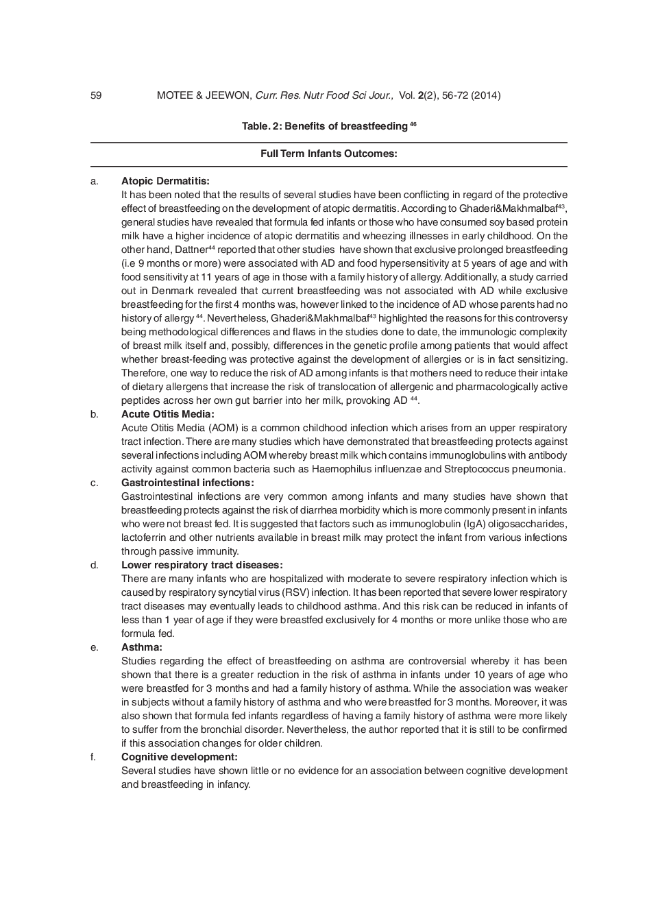 Importance Of Exclusive Breast Feeding And Complementary Feeding Among Infants - Page 5