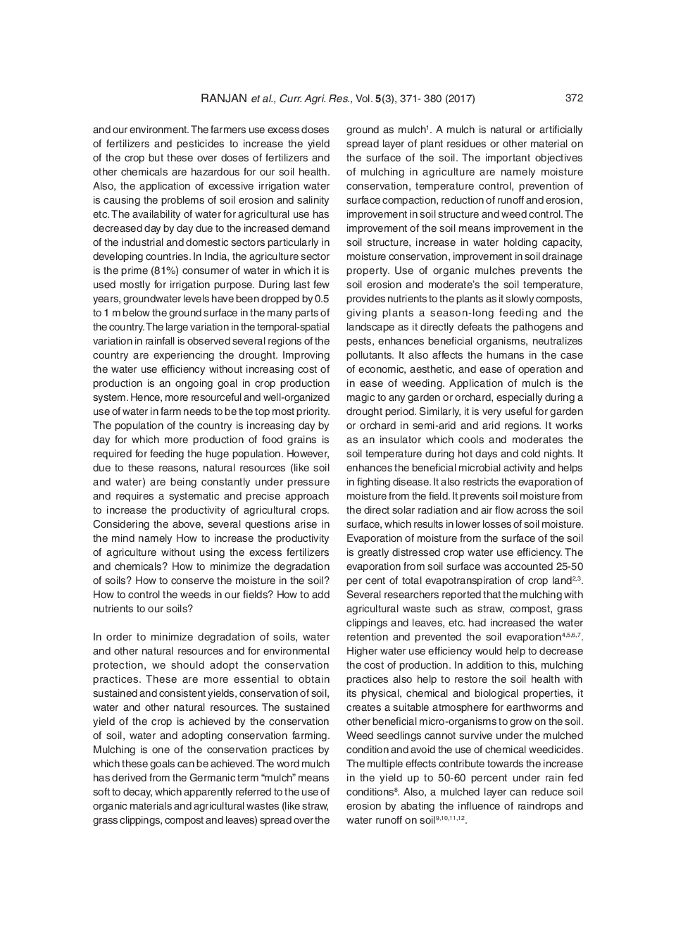 Organic Mulching - A Water Saving Technique To Increase The Production Of Fruits And Vegetables - Page 3
