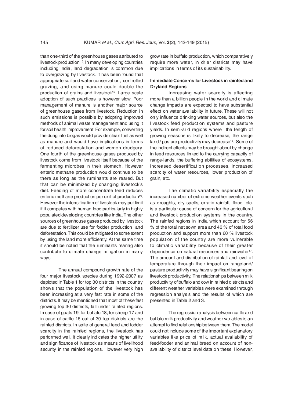 Sensitivity Of Livestock Production To Climatic Variability Under Indian Drylands And Future Perspective - Page 5