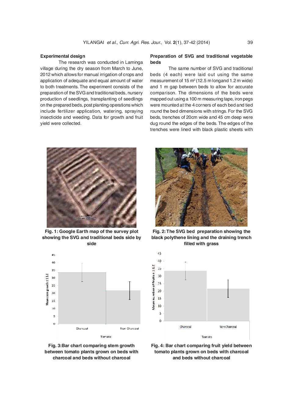 The Effect Of Biochar And Crop Veil On Growth And Yield Of Tomato (Lycopersicum Esculentus Mill) In Jos, North Central Nigeria - Page 4