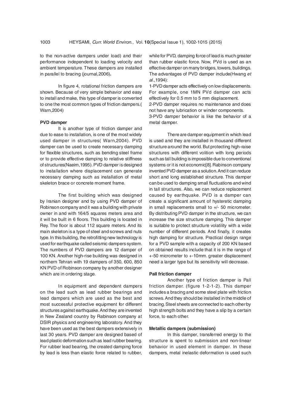 Types Of Dampers And Their Seismic Performance During An Earthquake - Page 3