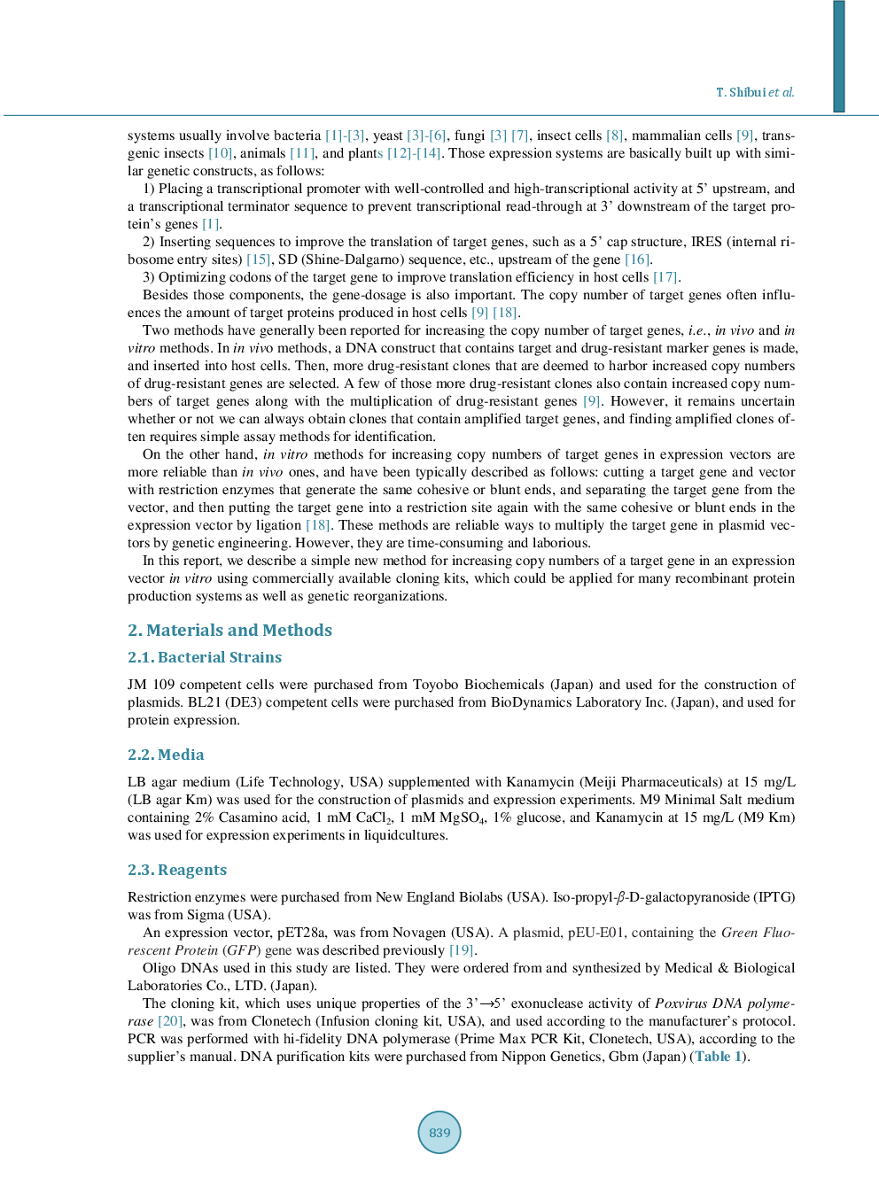 A New Tandem Gene Construction Method Involving A Cloning System Using Poxvirus DNA Polymerase, And Its Application To Gene Expression - Page 3