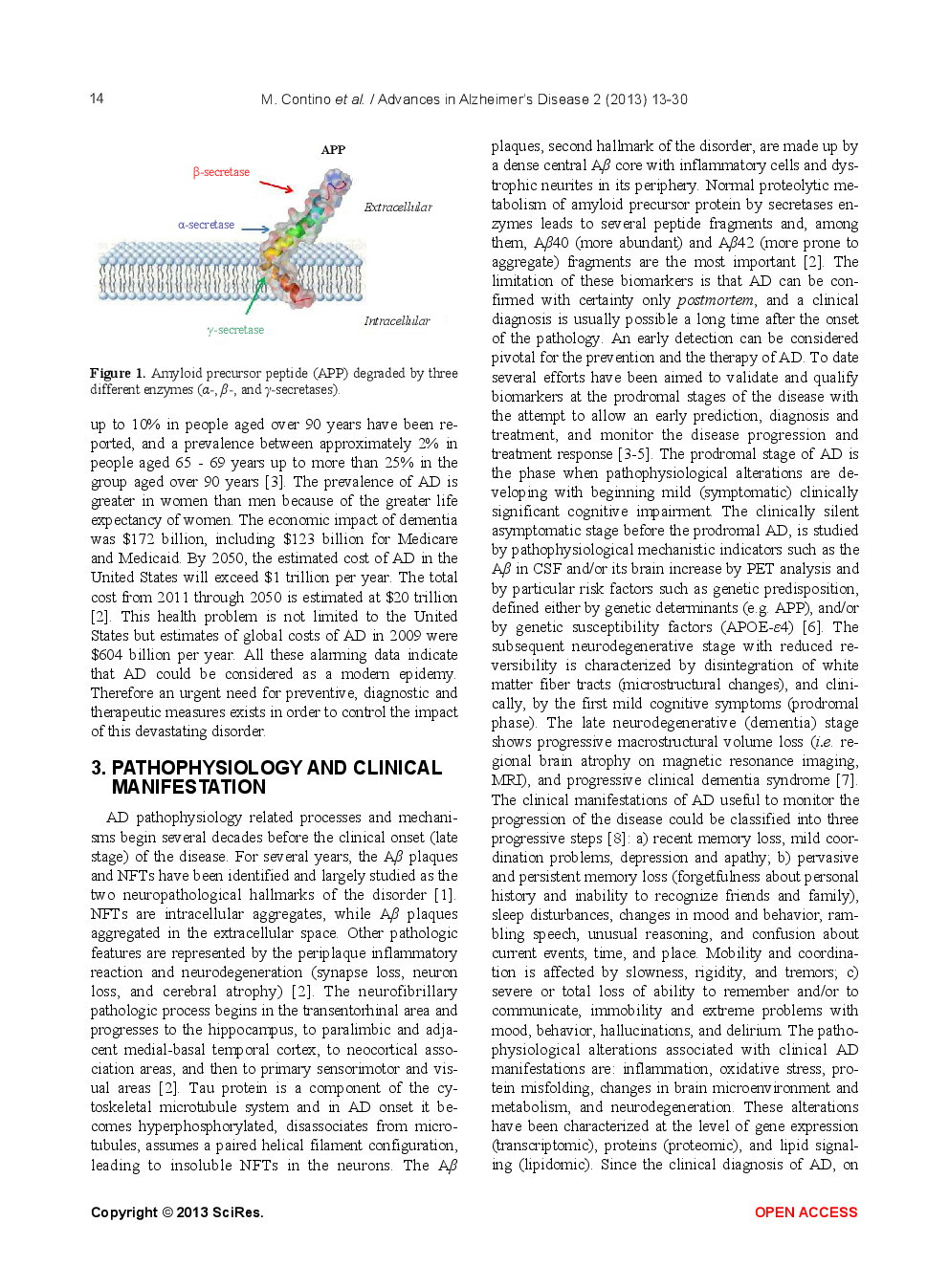 Biomarkers For The Early Diagnosis Of Alzheimer’s Disease: The Challenge Of XXI Century - Page 3