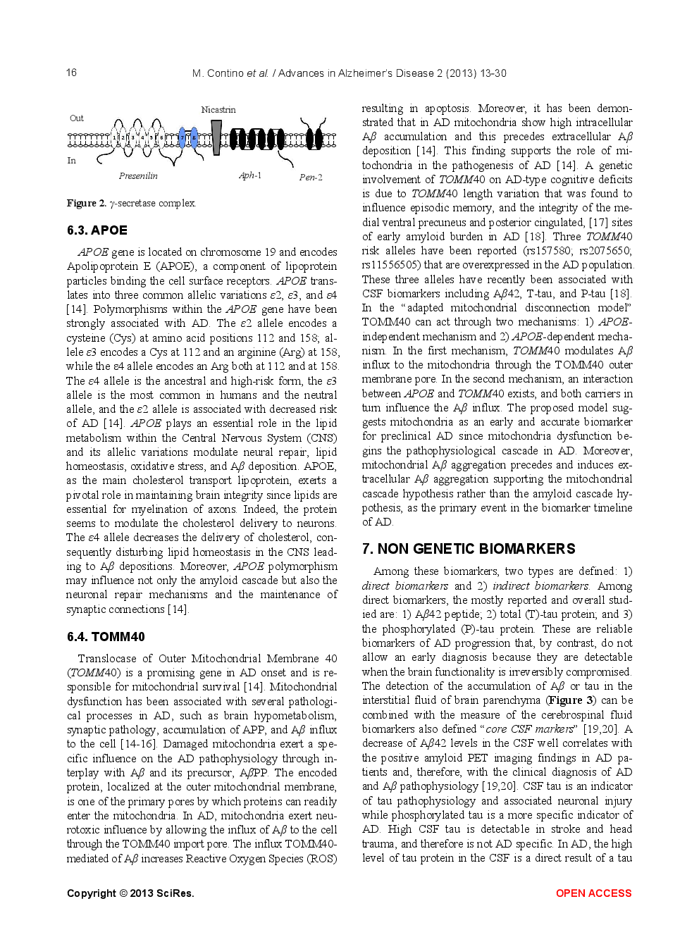 Biomarkers For The Early Diagnosis Of Alzheimer’s Disease: The Challenge Of XXI Century - Page 5