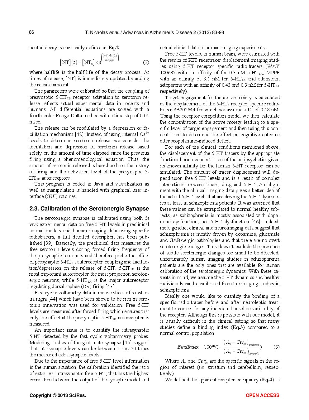 Systems Pharmacology Modeling in Neuroscience: Prediction And Outcome Of PF-04995274, A 5-HT4 Partial Agonist, In A Clinical Scopolamine Impairment Trial - Page 5
