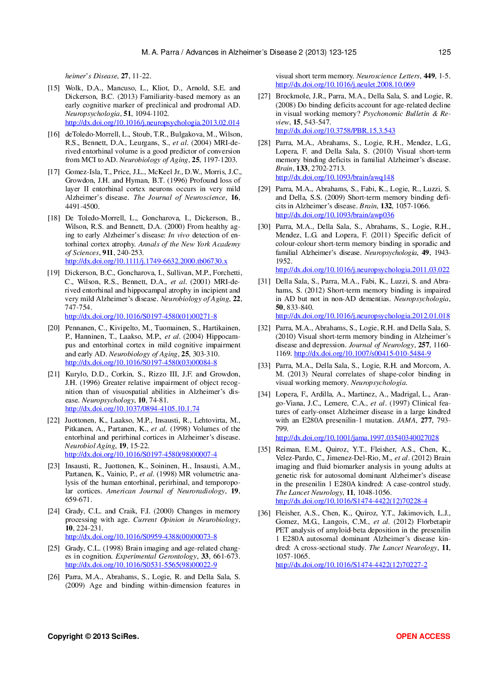 Cognitive Assessment In Alzheimer’s Disease - Page 4