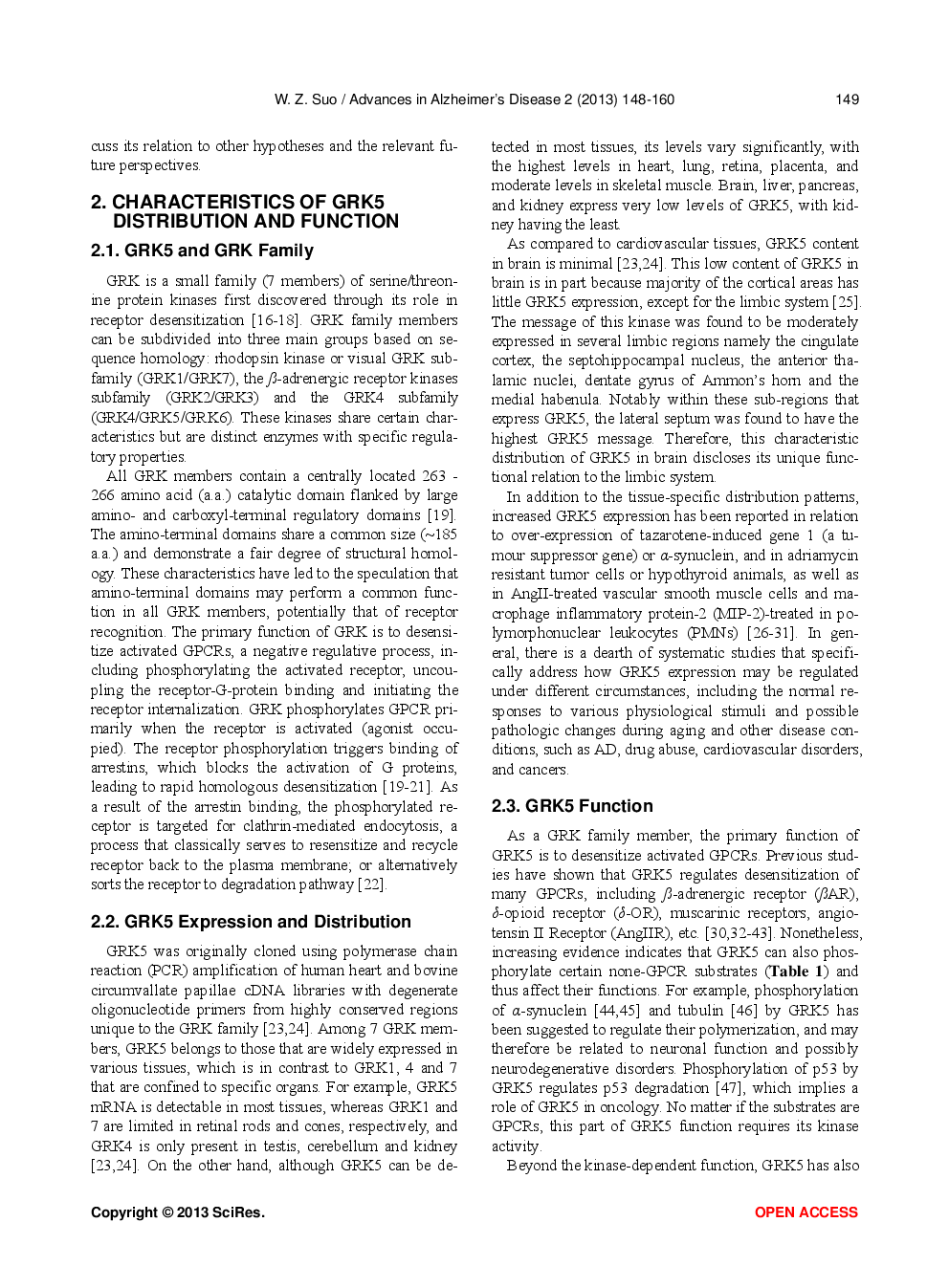 Accelerating Alzheimer’s Pathogenesis By GRK5 Deficiency Via Cholinergic Dysfunction - Page 3