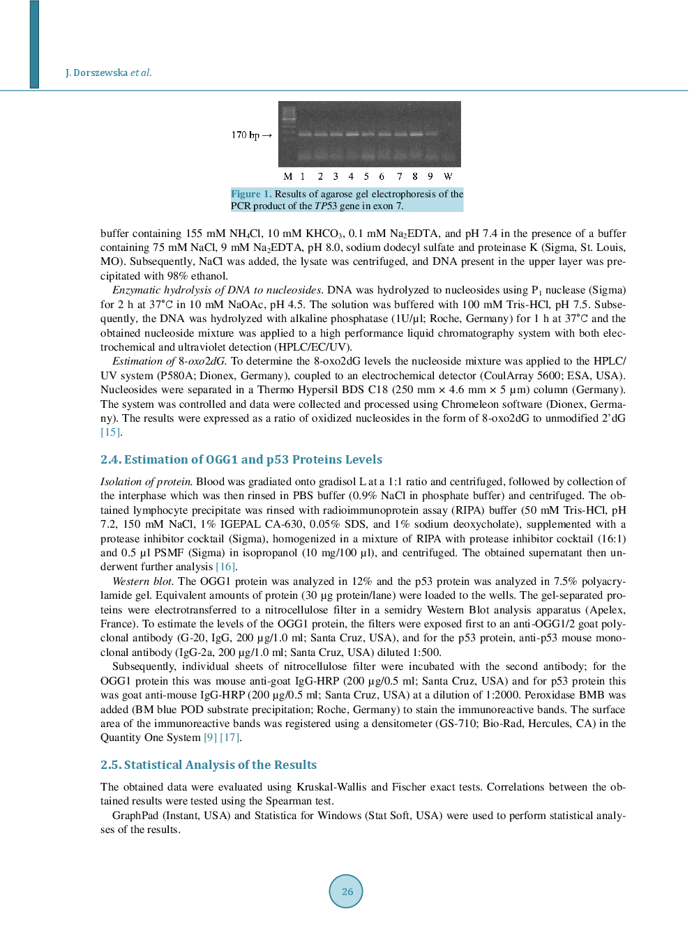 Mutations Of TP53 Gene And Oxidative Stress In Alzheimer’s Disease Patients - Page 4