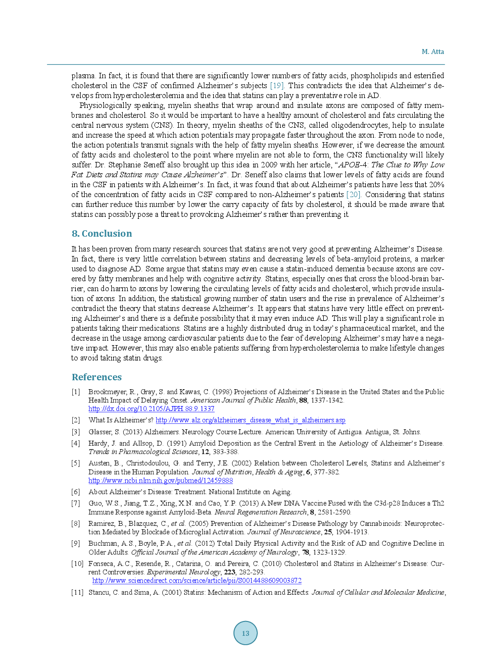 Exploring The Relationship Between Statins And Alzheimer’s Disease: Can Statins Really Prevent Alzheimer’s Disease? - Page 5