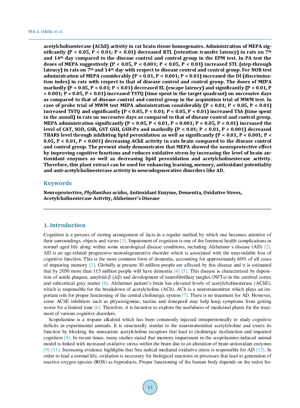 Neuroprotective Effect Of Phyllanthus Acidus L - Page 3
