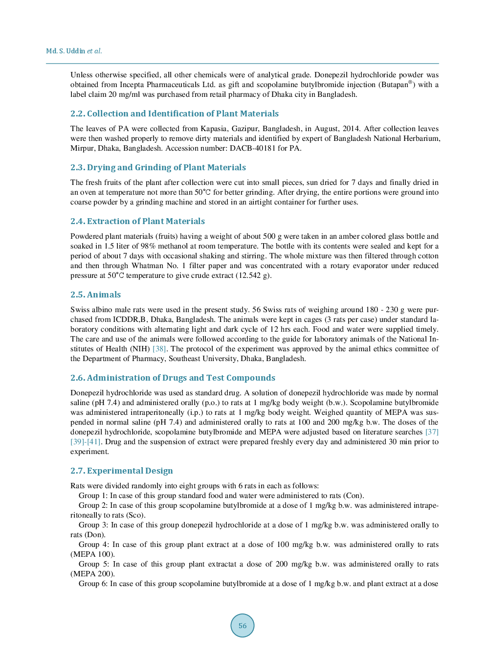 Neuroprotective Effect Of Phyllanthus Acidus L - Page 5