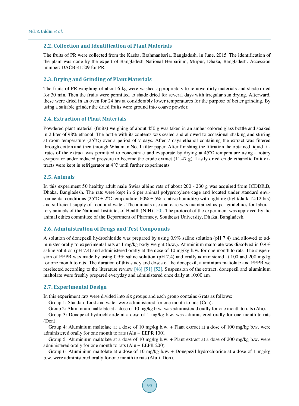 Analyzing Nootropic Effect Of Phyllanthus Reticulatus Poir - Page 5