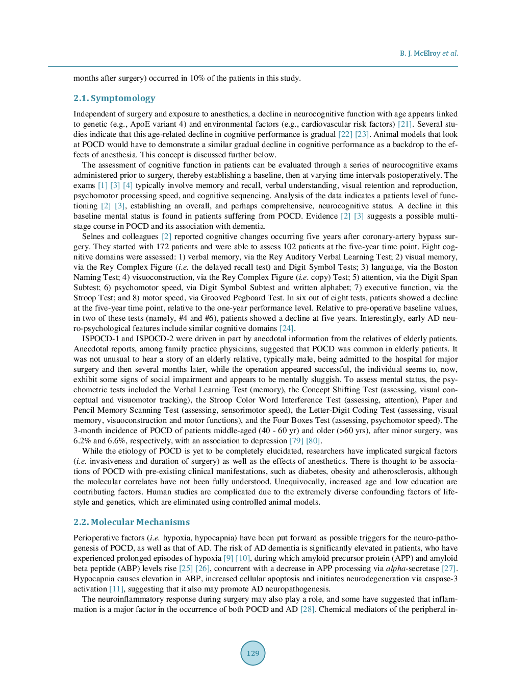 Modeling Post-Operative Cognitive Dysfunction In Zebrafish - Page 5