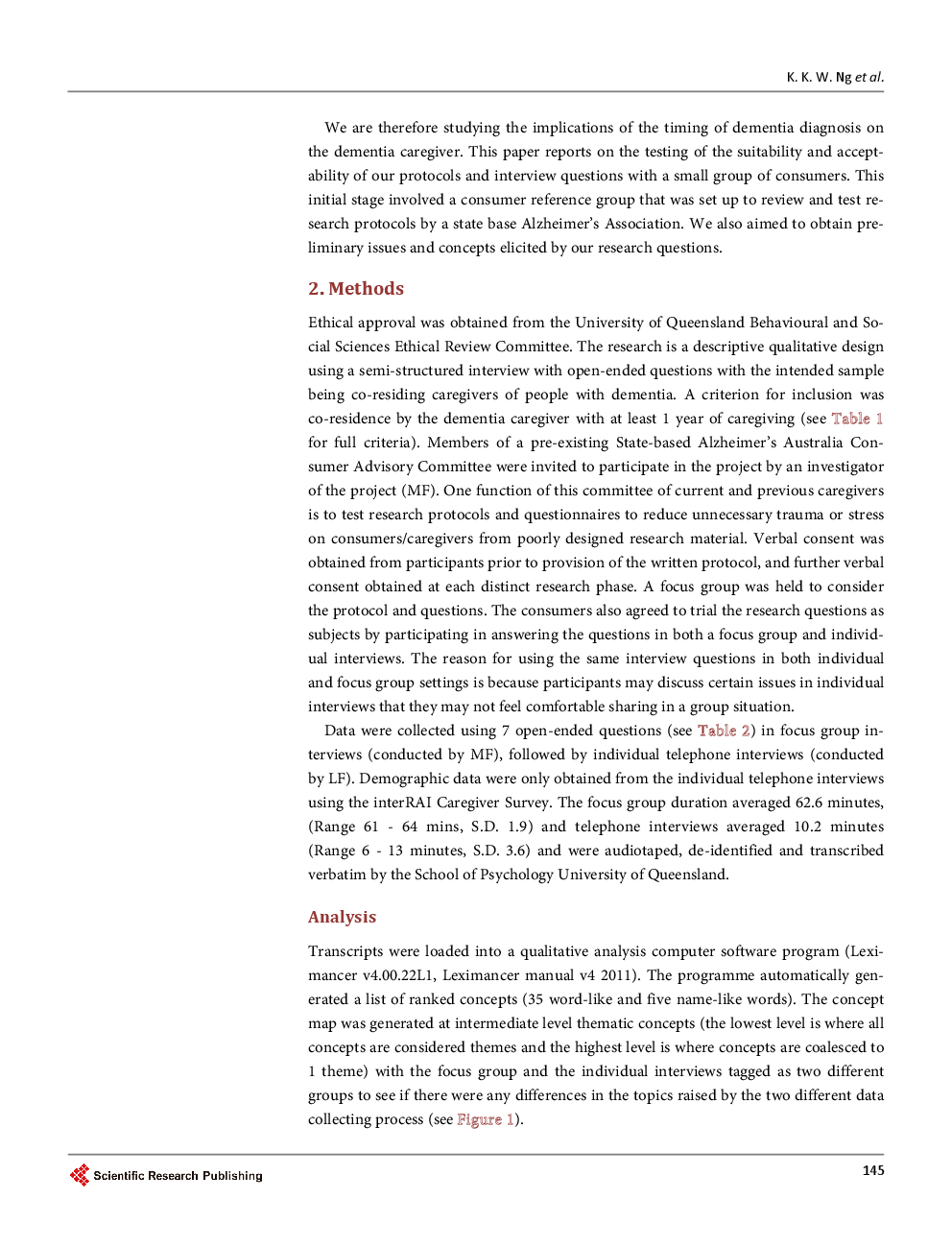 The Implications Of The Timing Of Diagnosis Of Dementia On The Dementia Caregiver - Page 4