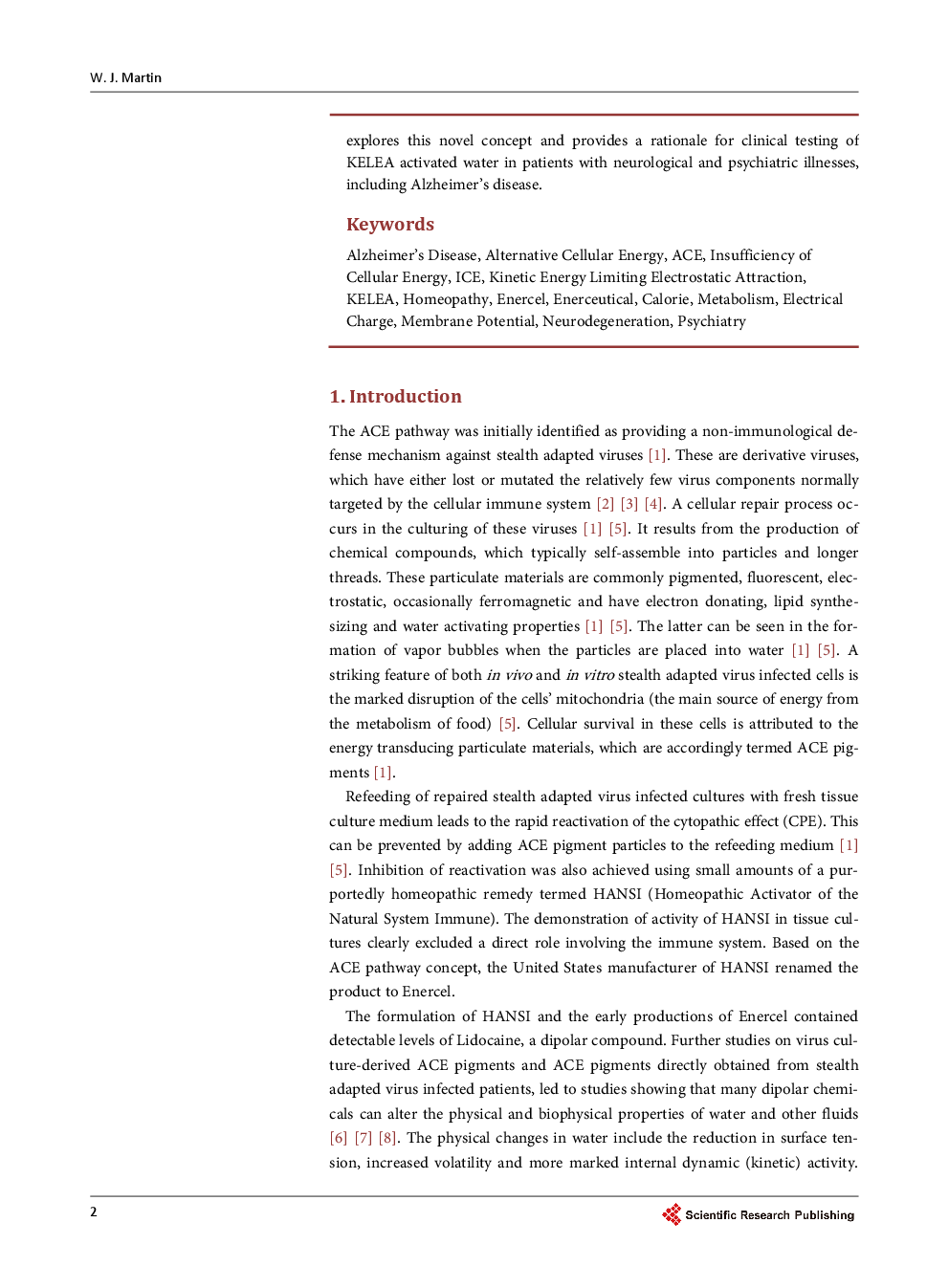 Insufficiency Of Cellular Energy (ICE) May Precede Neurodegeneration In Alzheimer’s Disease And Be Treatable Via The Alternative Cellular Energy (ACE) Pathway - Page 3