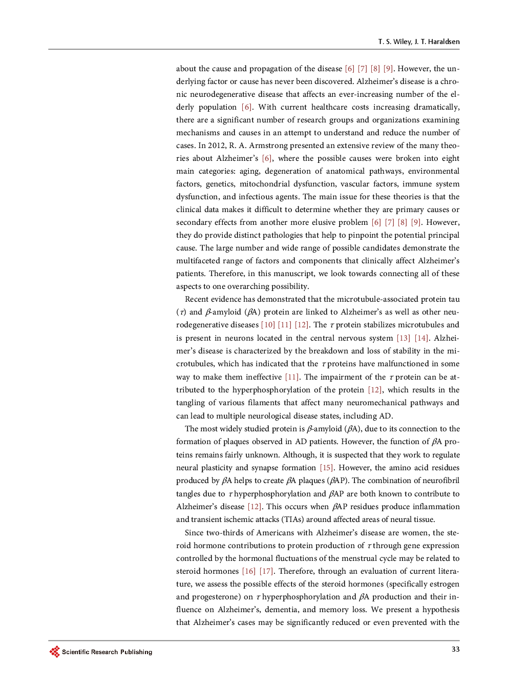 Cyclic E2 And P4 On Alzheimer’s Disease Pathways - Page 3