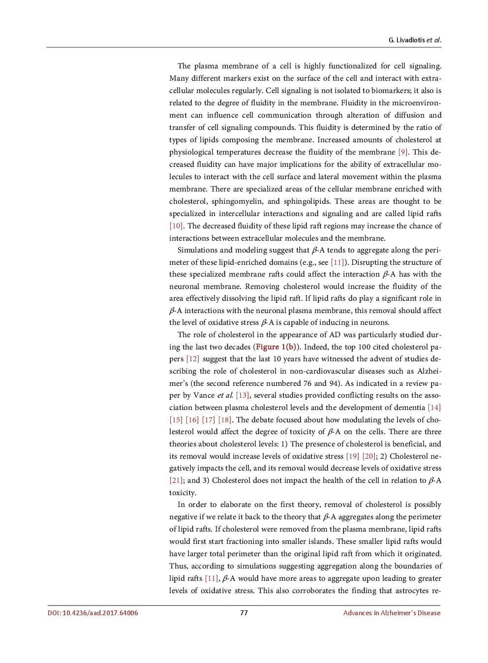 Experimental Analysis Of Interacting HT22 Plasma Membrane Cholesterol And β-Amyloid - Page 4