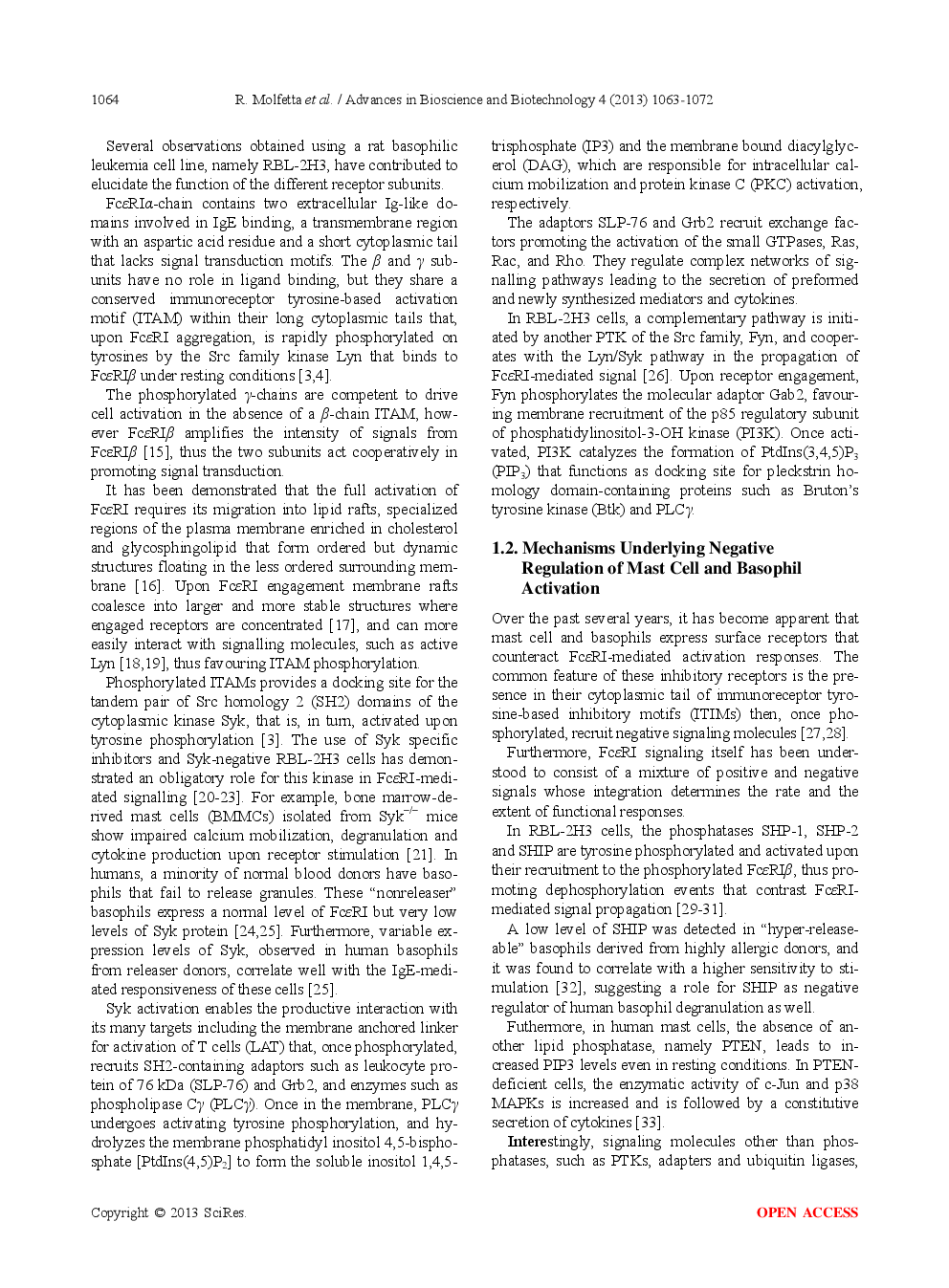 The Cbl Family Of Ubiquitin Ligases Regulates FcεRI Expression And Mast Cell Activation - Page 3