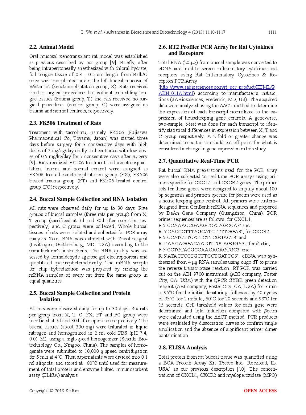 CXCL1-CXCR2 Axis Mediates Neutrophils Recruitment In Rat Oral Mucosa - Page 3
