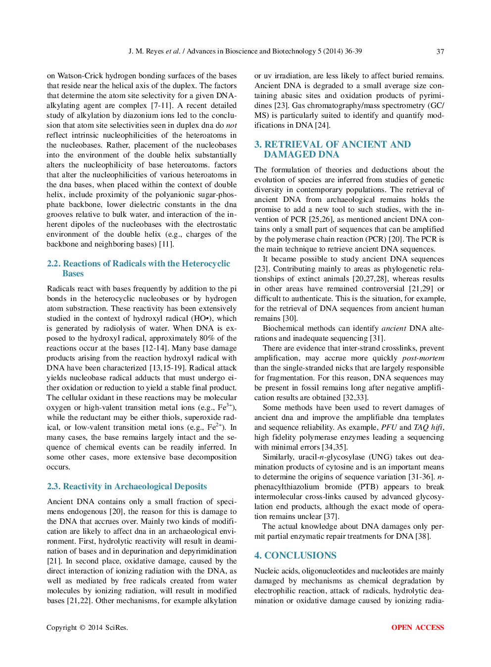Degradation Of Nucleic Acids And Nucleotides In Several Conditions With Perspectives Of Retrieval: A Review - Page 3