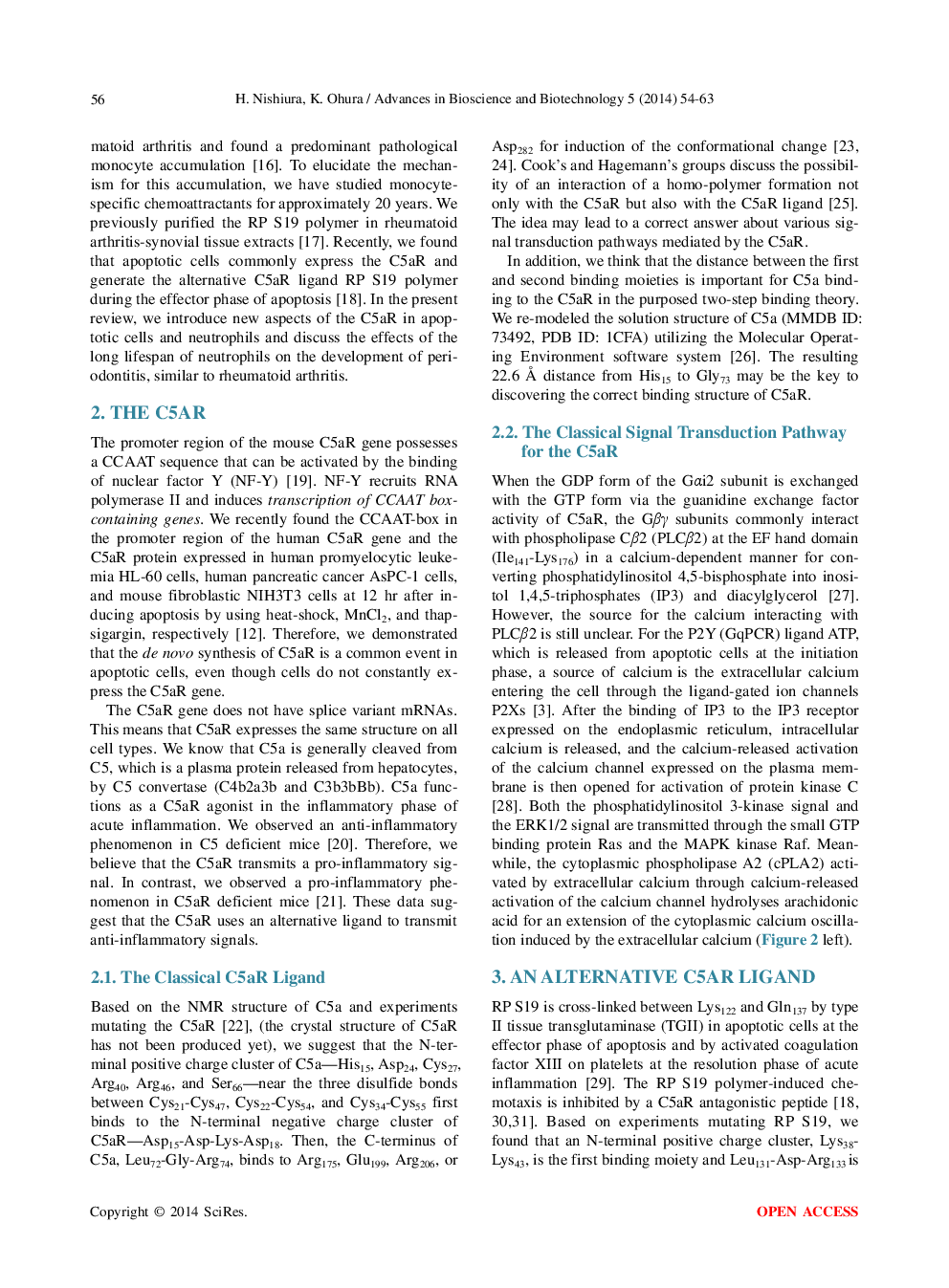 New Aspects Of The C5a Receptor - Page 4