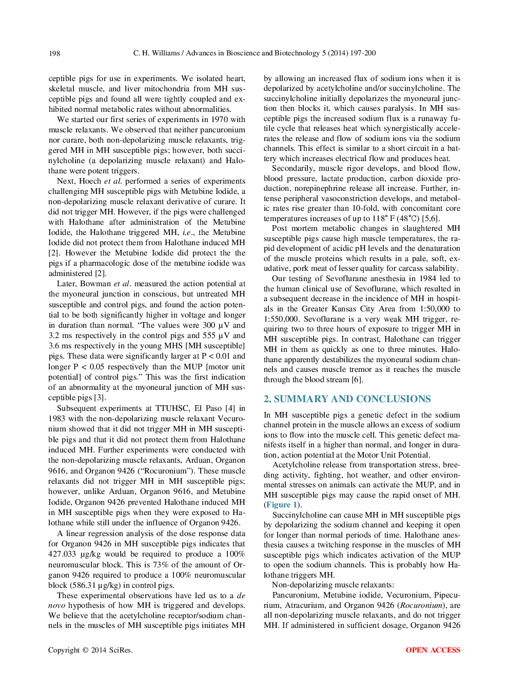 Malignant Hyperthermia: A Runaway Thermogenic Futile Cycle At The Sodium Channel Level - Page 3
