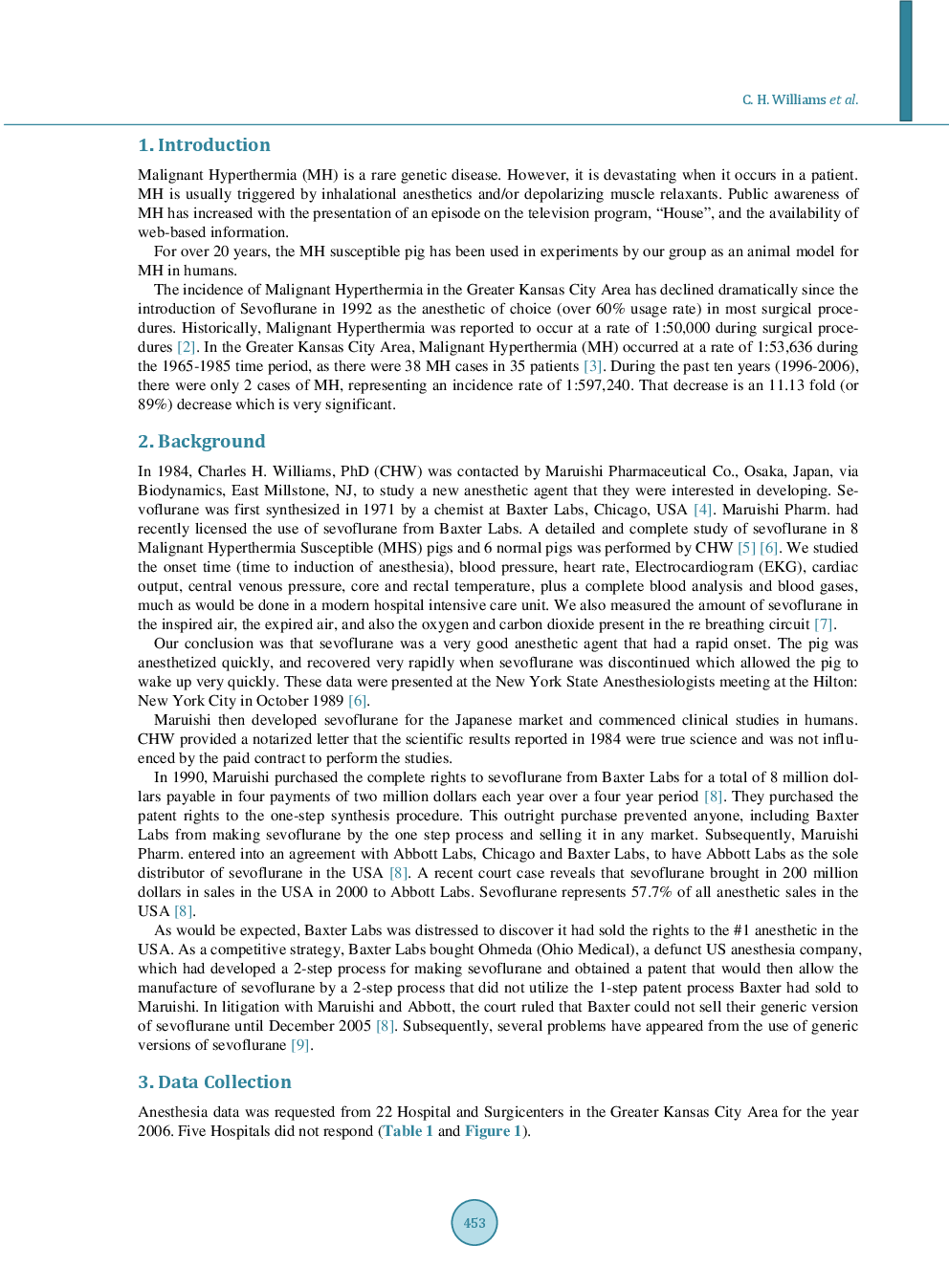 A Review Of The Factors Affecting The Incidence Of Malignant Hyperthermia In The Greater Kansas City Area - Page 3