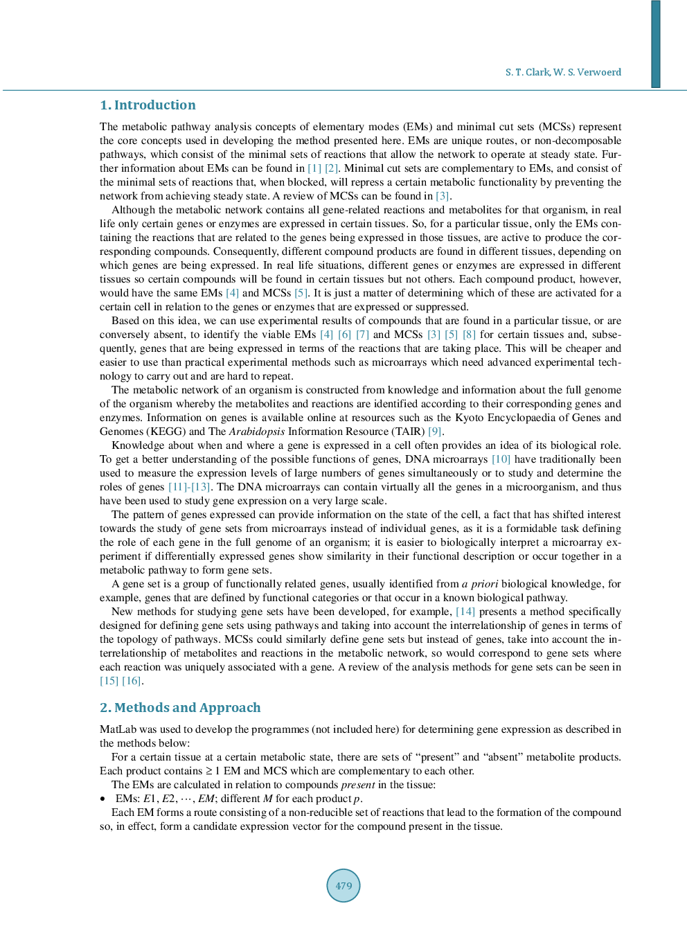 A Systems Approach For Determining Gene Expression From Experimental Observation Of Compound Presence And Absence - Page 3
