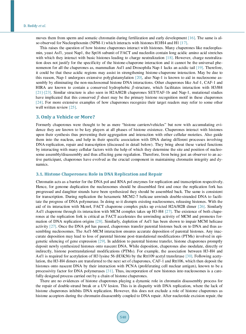 Histone Chaperones: Functions Beyond Nucleosome Deposition - Page 4