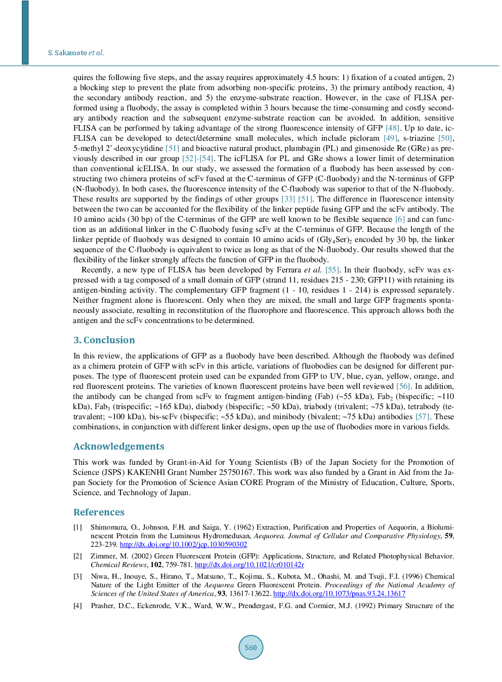 Application Of Green Fluorescent Protein In Immunoassays - Page 5