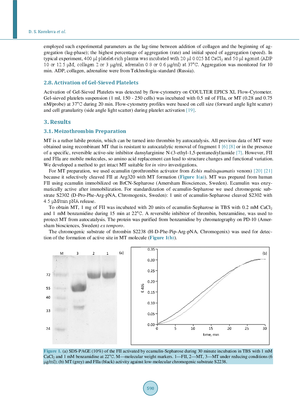 Meizothrombin Preparation And Its Role In Fibrin Formation And Platelet Aggregation - Page 4