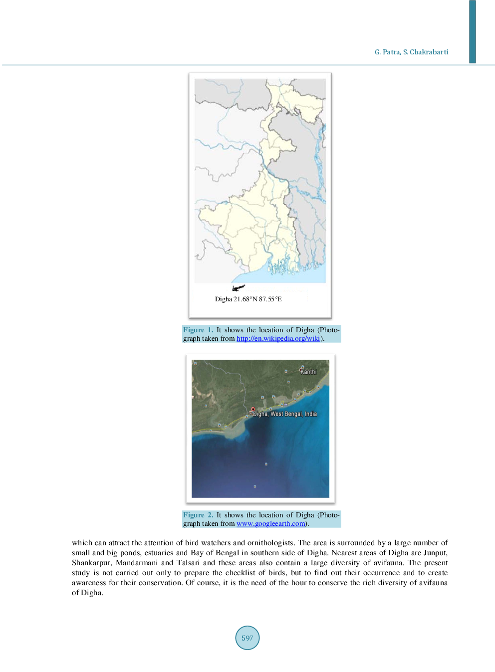 Avian Diversity In And Around Digha, District—East Midnapore (West Bengal, India) - Page 3