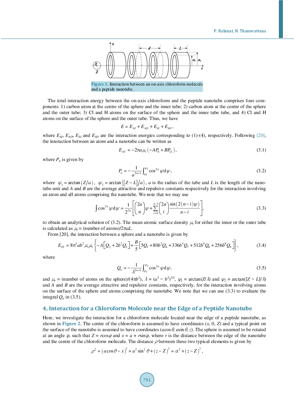 Encapsulation Of A Chloroform Molecule In A Peptide Nanotube - Page 5