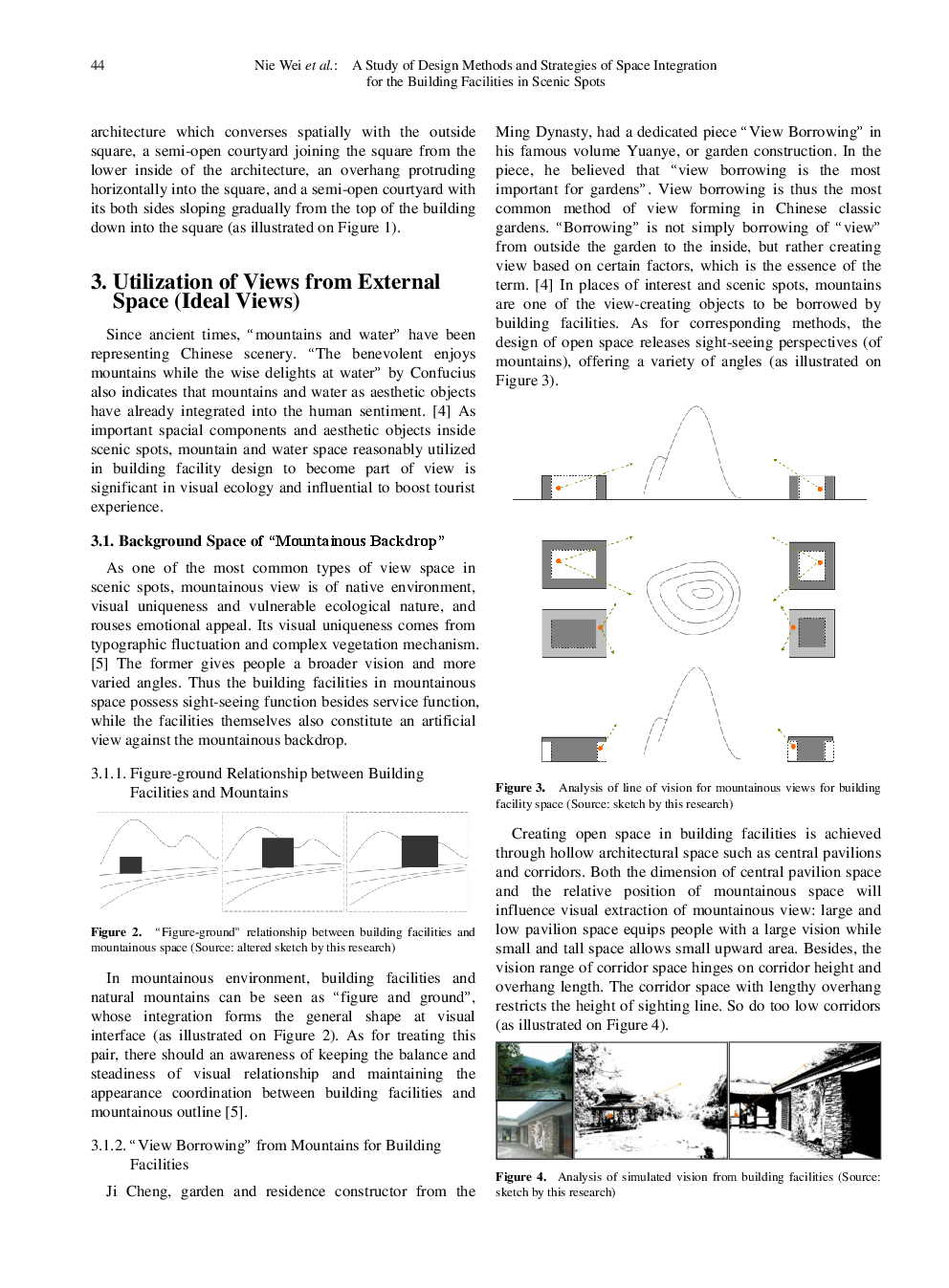 A Study Of Design Methods And Strategies Of Space Integration For The Building Facilities In Scenic Spots - Page 3