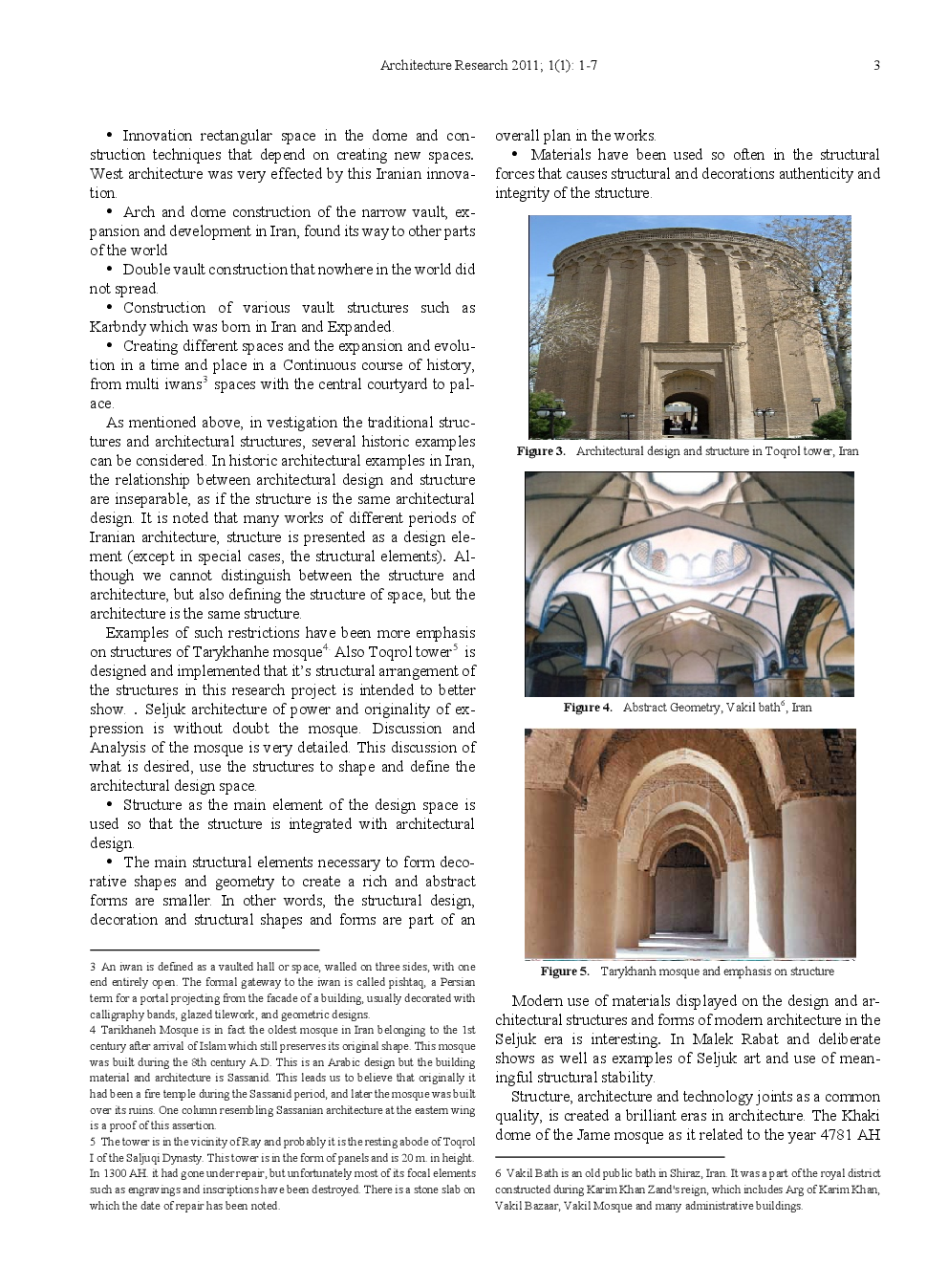 An Investigation Of Historical Structures In Iranian Ancient Architecture - Page 4