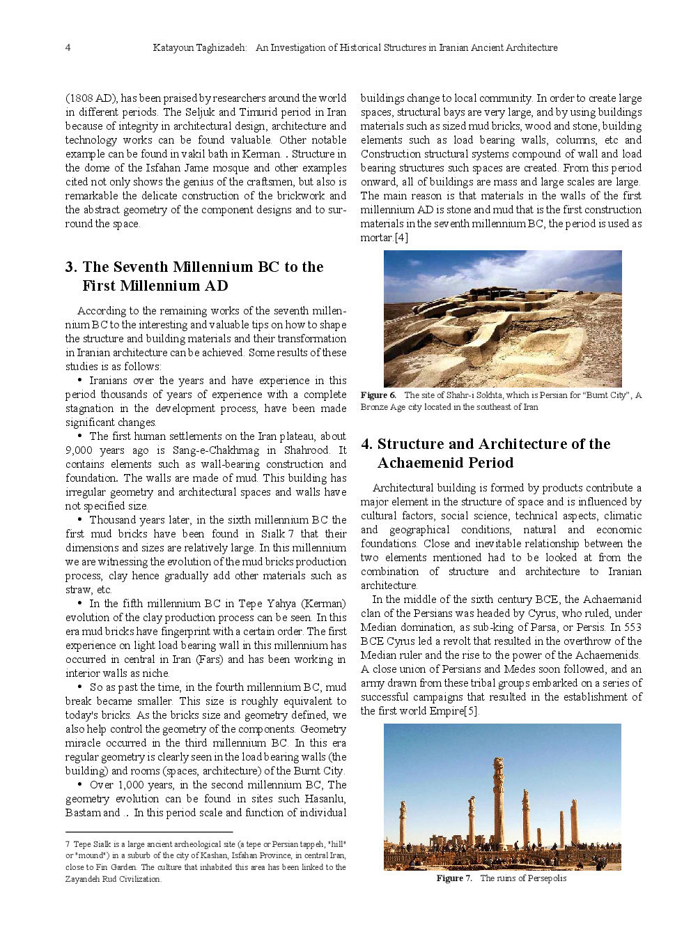 An Investigation Of Historical Structures In Iranian Ancient Architecture - Page 5