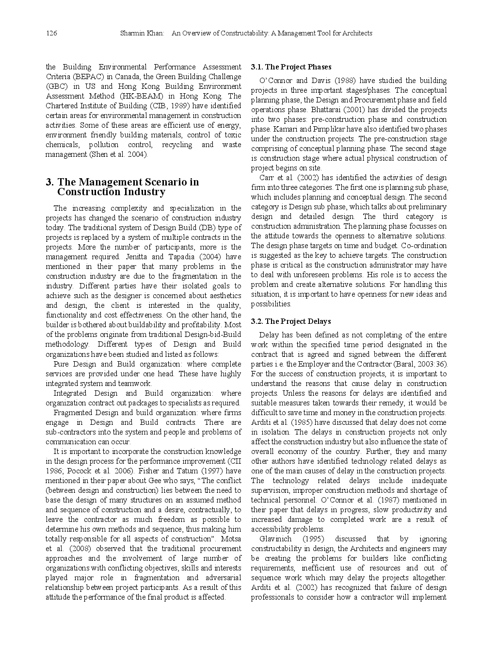 An Overview Of Constructability A Management Tool For Architects - Page 3