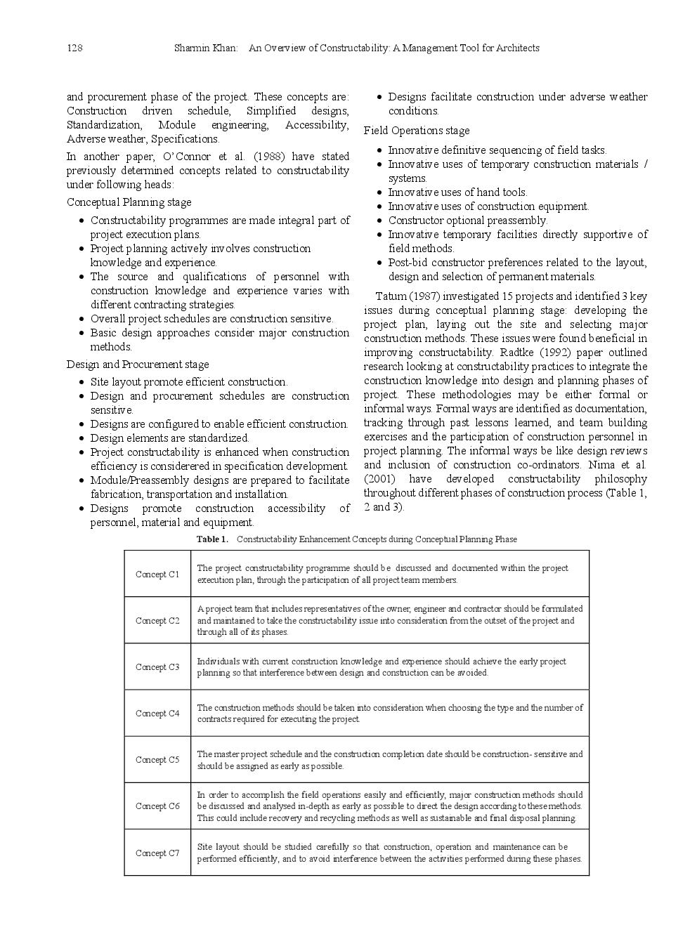 An Overview Of Constructability A Management Tool For Architects - Page 5