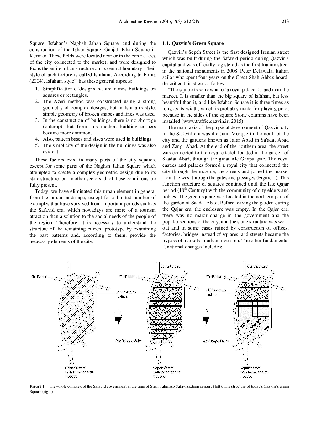 Comparative Evaluation Of The Formation And Social Effects Of The Safavid Period’s Squares - Page 3