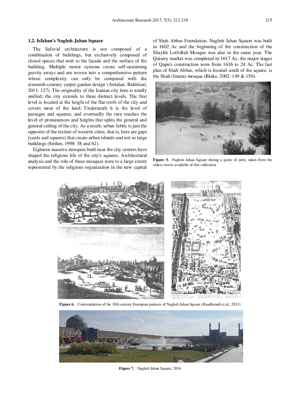 Comparative Evaluation Of The Formation And Social Effects Of The Safavid Period’s Squares - Page 5