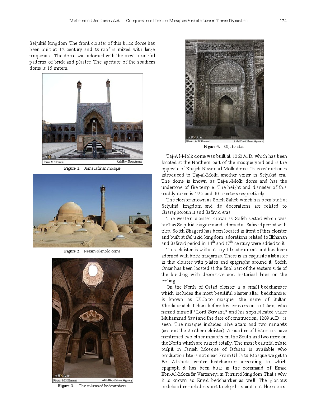 Comparison Of Iranian Mosques Architecture In Three Dynasties - Page 4