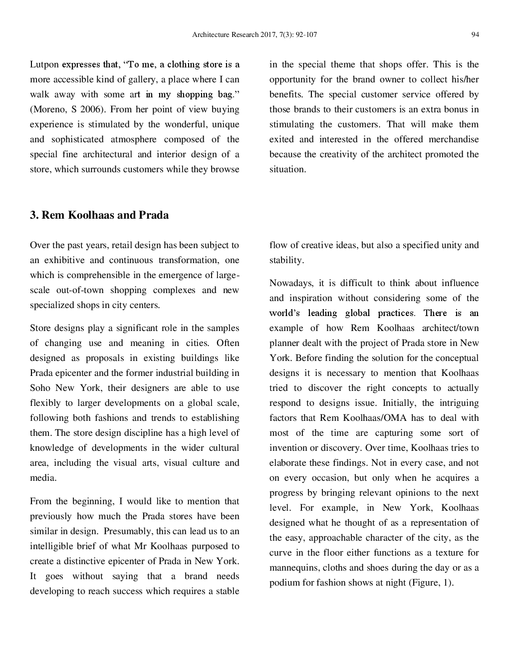 Creativity In Store Design - A Study On The Influential Role Of Store Design And Storefront Design In A Relationship With Urban Perception To Present A Brand - Page 4