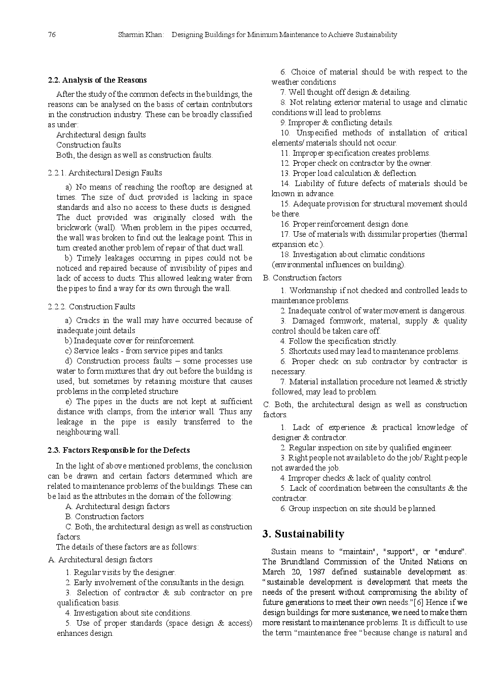 Designing Buildings For Minimum Maintenance To Achieve Sustainability - Page 4