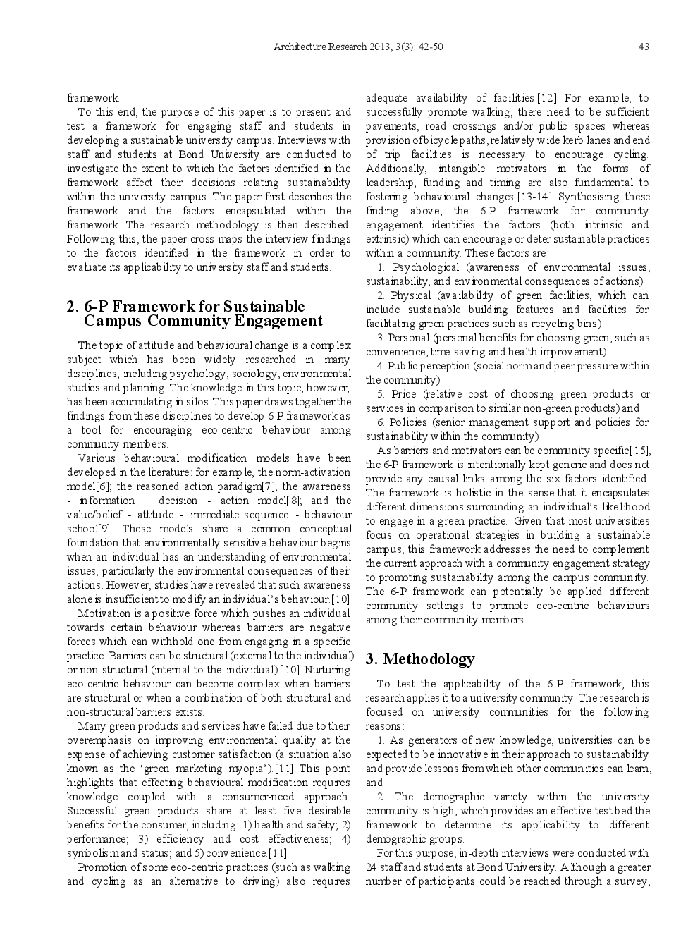 Developing A Sustainable Campus Through Community Engagement An Empirical Study - Page 3