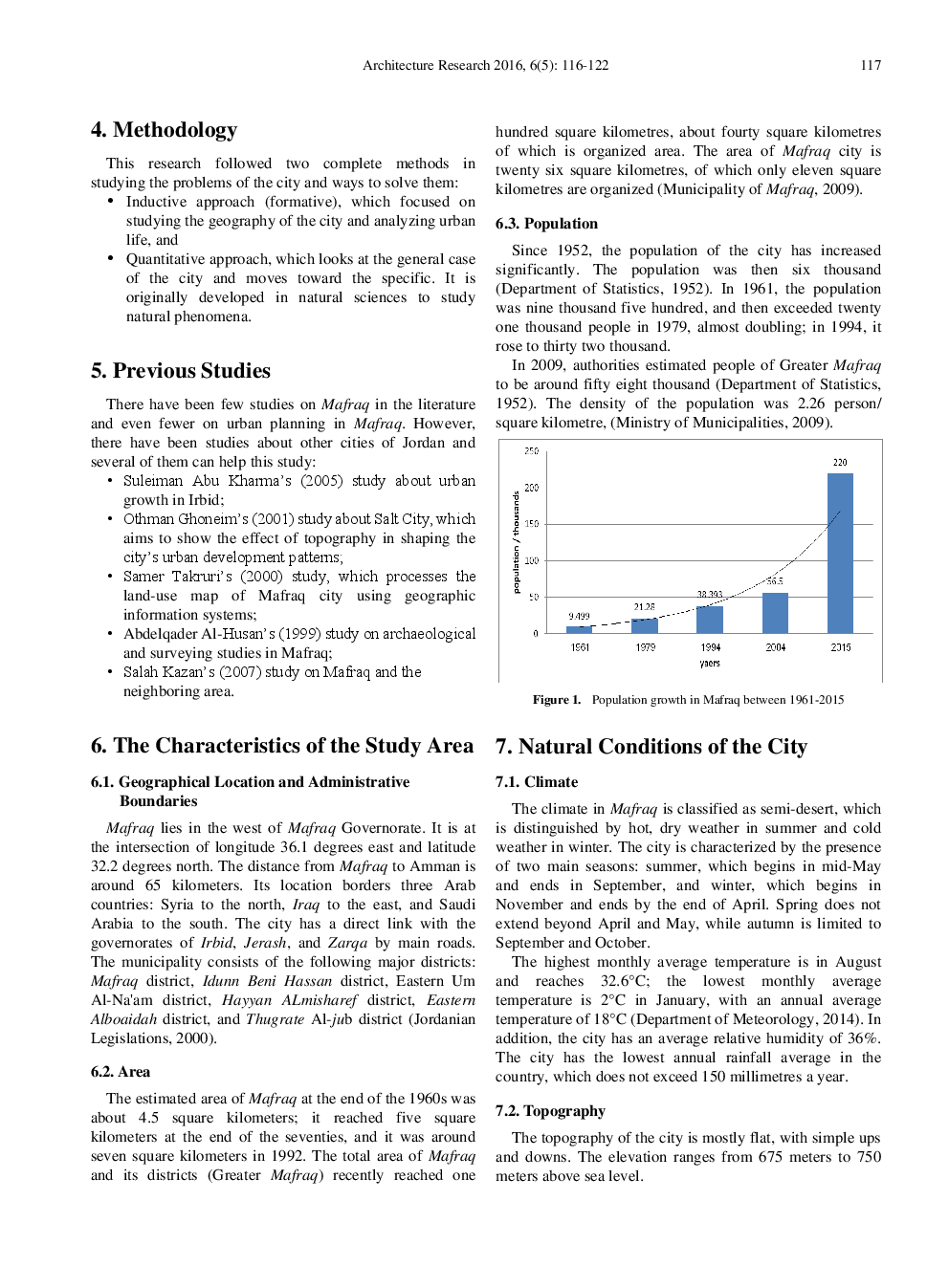 Development And Trends Of Urban Growth In Mafraq City, Jordan - Page 3