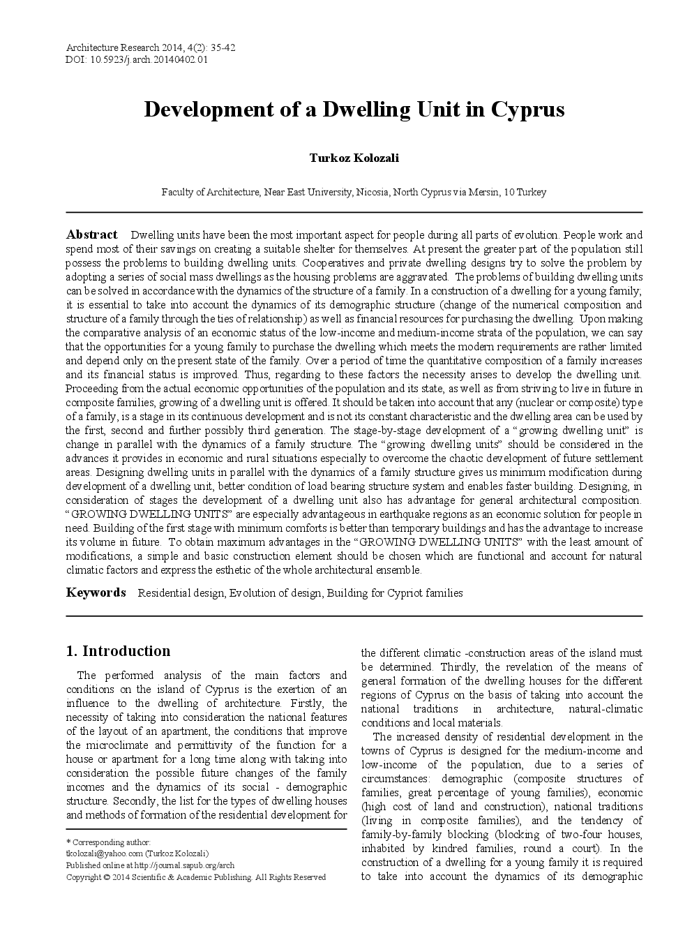 Development Of A Dwelling Unit In Cyprus - Page 2