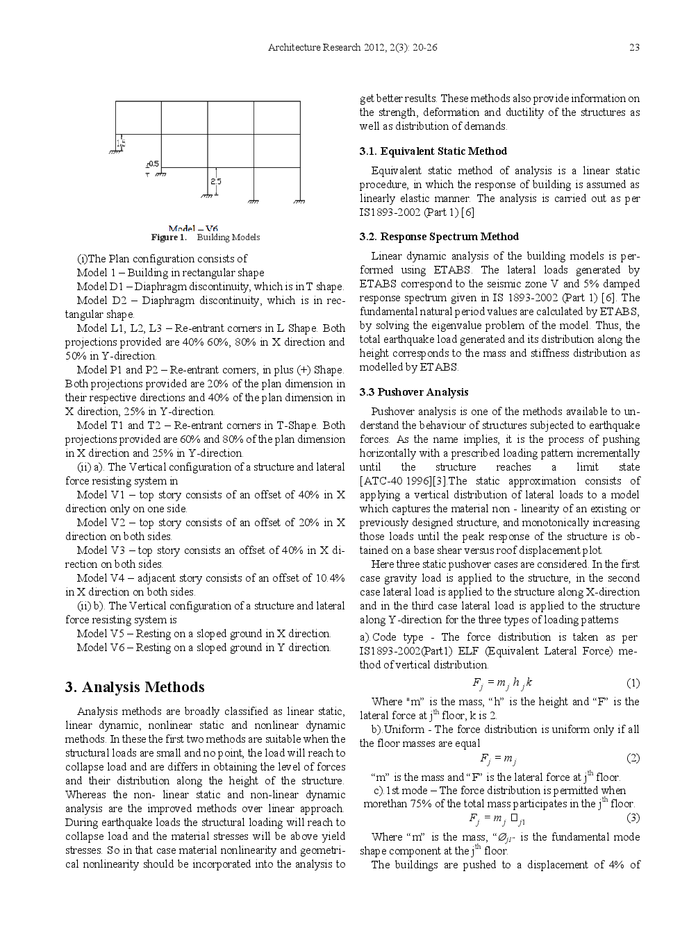 Effect Of Irregular Configurations On Seismic Vulnerability Of RC Buildings - Page 5