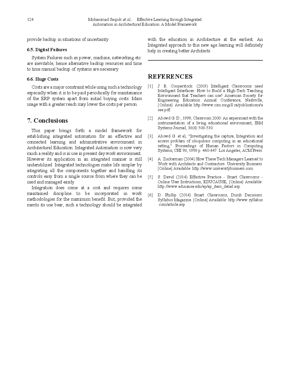 Effective Learning Through Integrated Automation In Architectural Education A Model Framework - Page 5